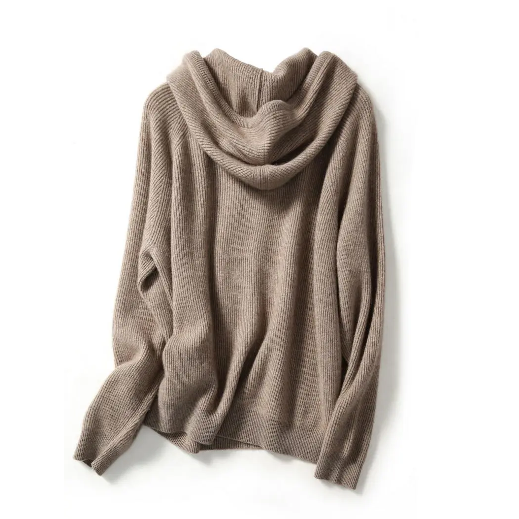 Classic Cashmere & Wool Hoodie Sweatshirt Sophie