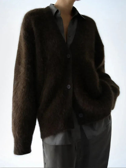 Élise Soft Cashmere Effect Cardigan