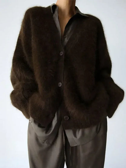 Élise Soft Cashmere Effect Cardigan