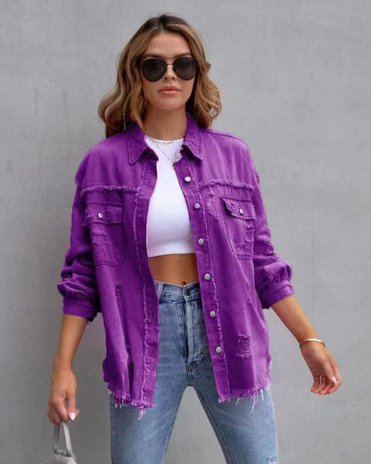 Veste Chemise Leyna Style Urbain et Confort