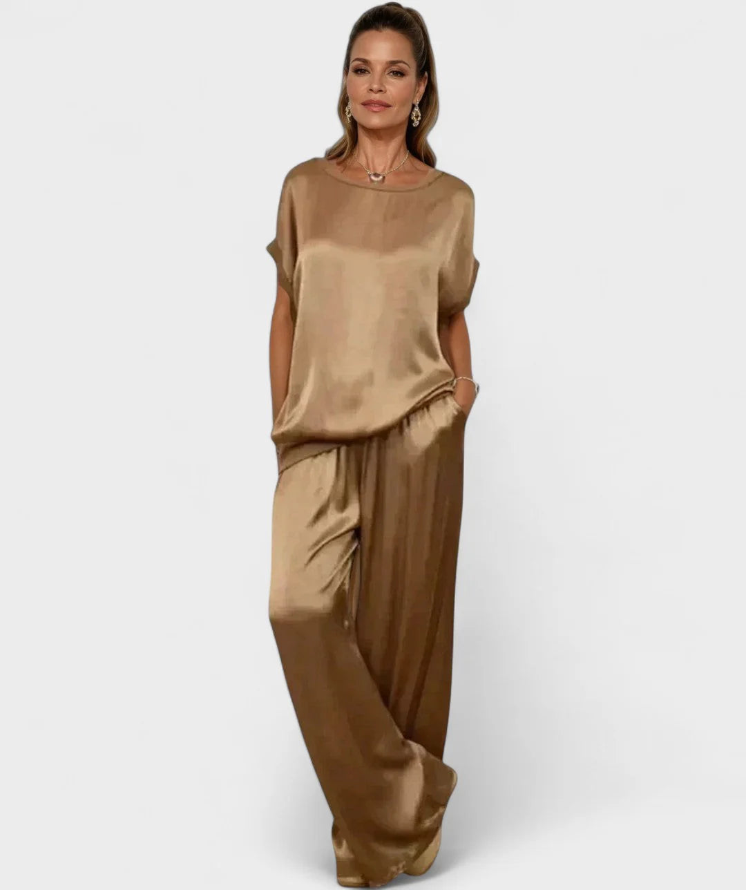 Natsuki Ensemble Casual Chic en Satin