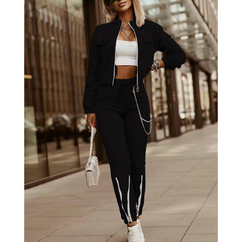 Ensemble Casual Chic Slim Fit