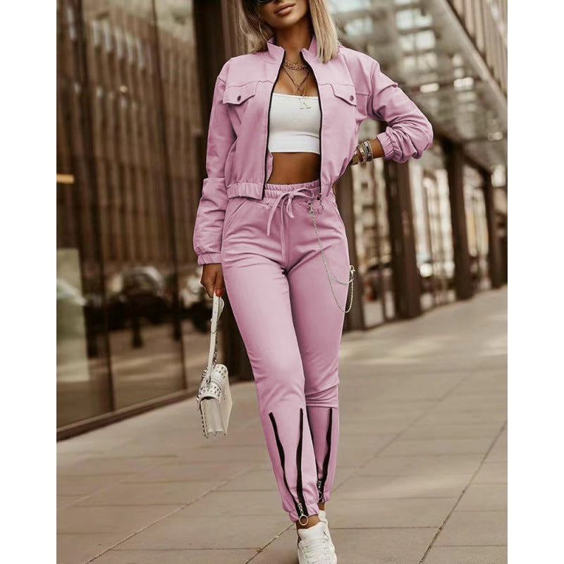 Ensemble Casual Chic Slim Fit