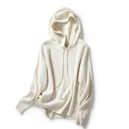 Classic Cashmere & Wool Hoodie Sweatshirt Sophie