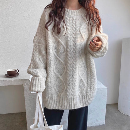 Pull Mohair Élégant  – Style Décontracté et Chaleur