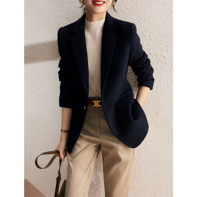 Blazer Julie en  Laine  – Élégance Automne-Hiver