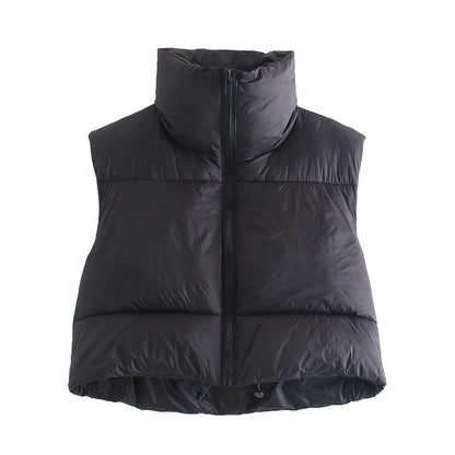 Veste Courte d’Hiver Sans Manches – Élégance et Style Britannique