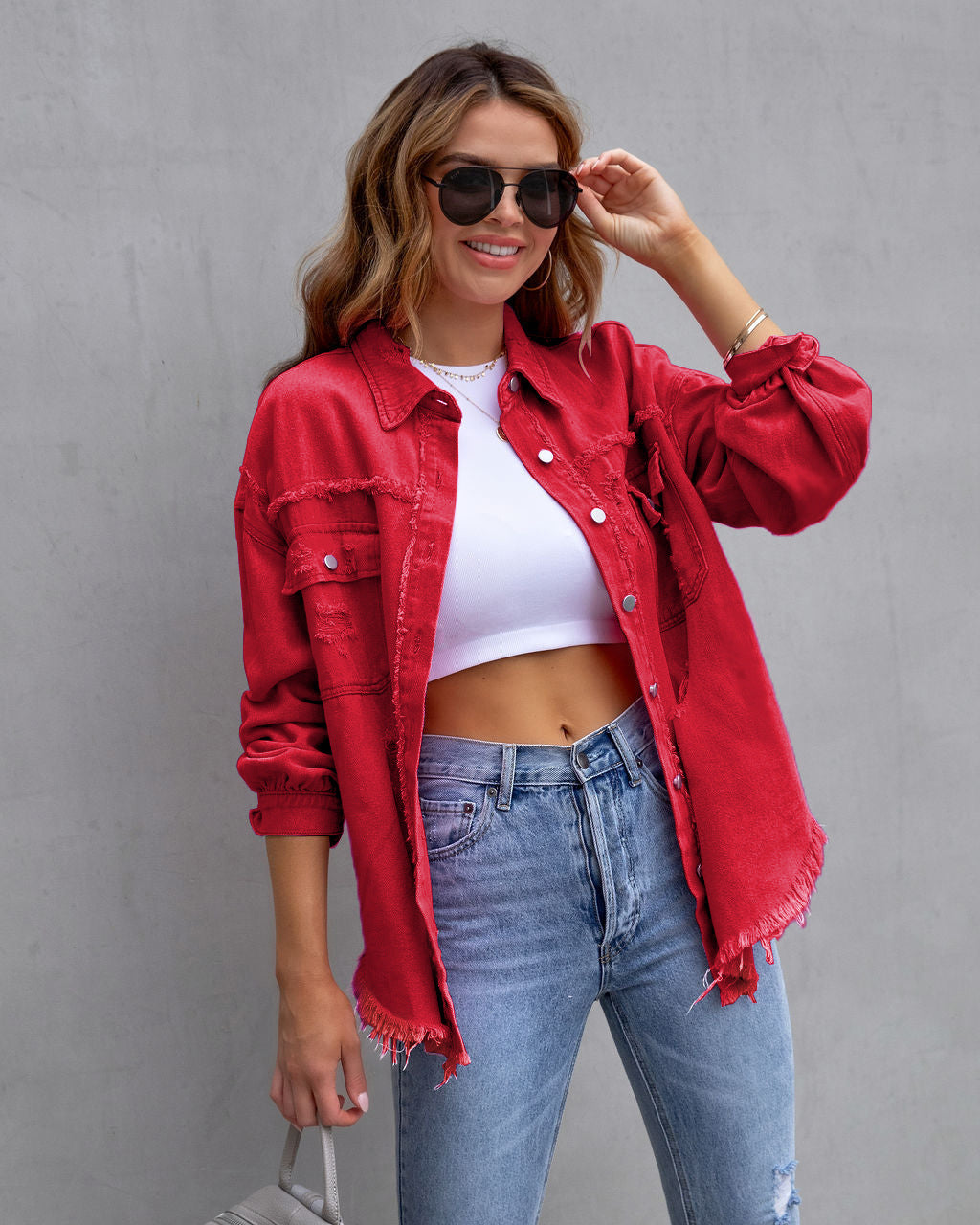 Veste Chemise Leyna Style Urbain et Confort