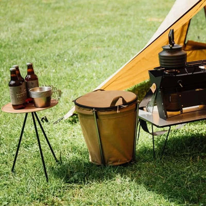 Velora – Poubelle de Plein Air Pliable et Étanche