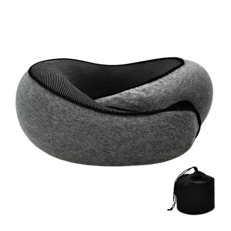 SomniAir – Coussin de Voyage Mémoire de Forme Ergonomique