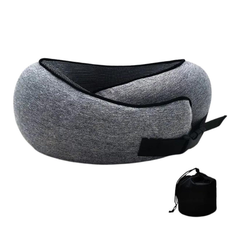 SomniAir – Coussin de Voyage Mémoire de Forme Ergonomique