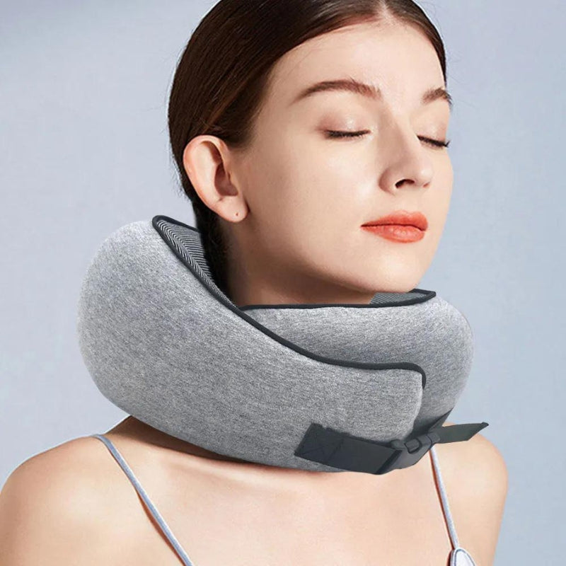 SomniAir – Coussin de Voyage Mémoire de Forme Ergonomique