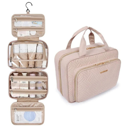 ÉléganceVoyage – Grande Trousse de Toilette Femme Luxe