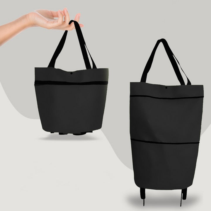 Lunara – Multifunctional Foldable Shopping Bag with Wheels