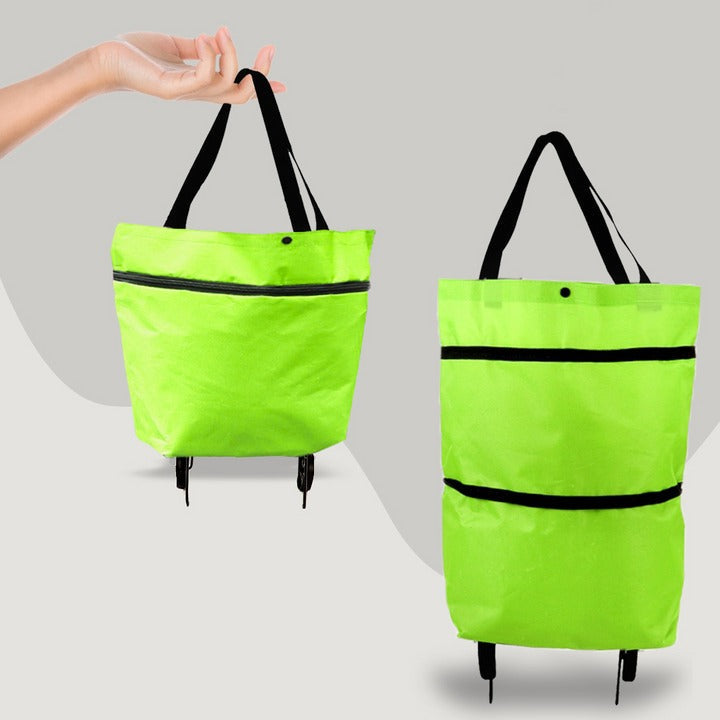 Lunara – Multifunctional Foldable Shopping Bag with Wheels