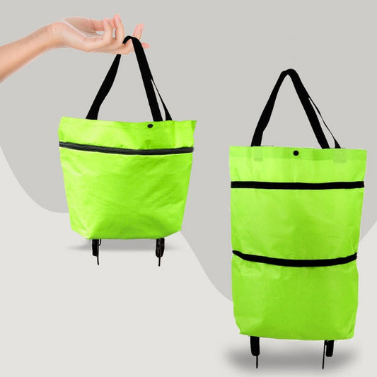 Lunara – Multifunctional Foldable Shopping Bag with Wheels