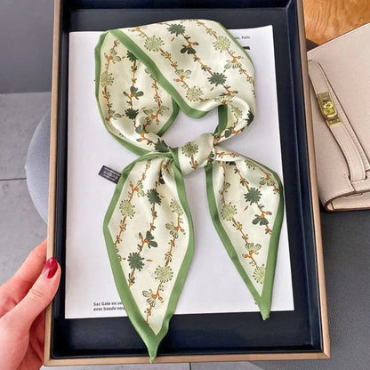 Clara soft and elegant floral scarf