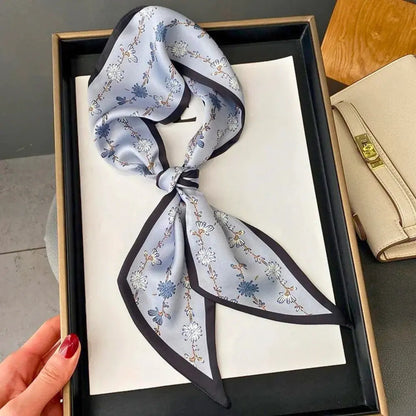 Clara soft and elegant floral scarf
