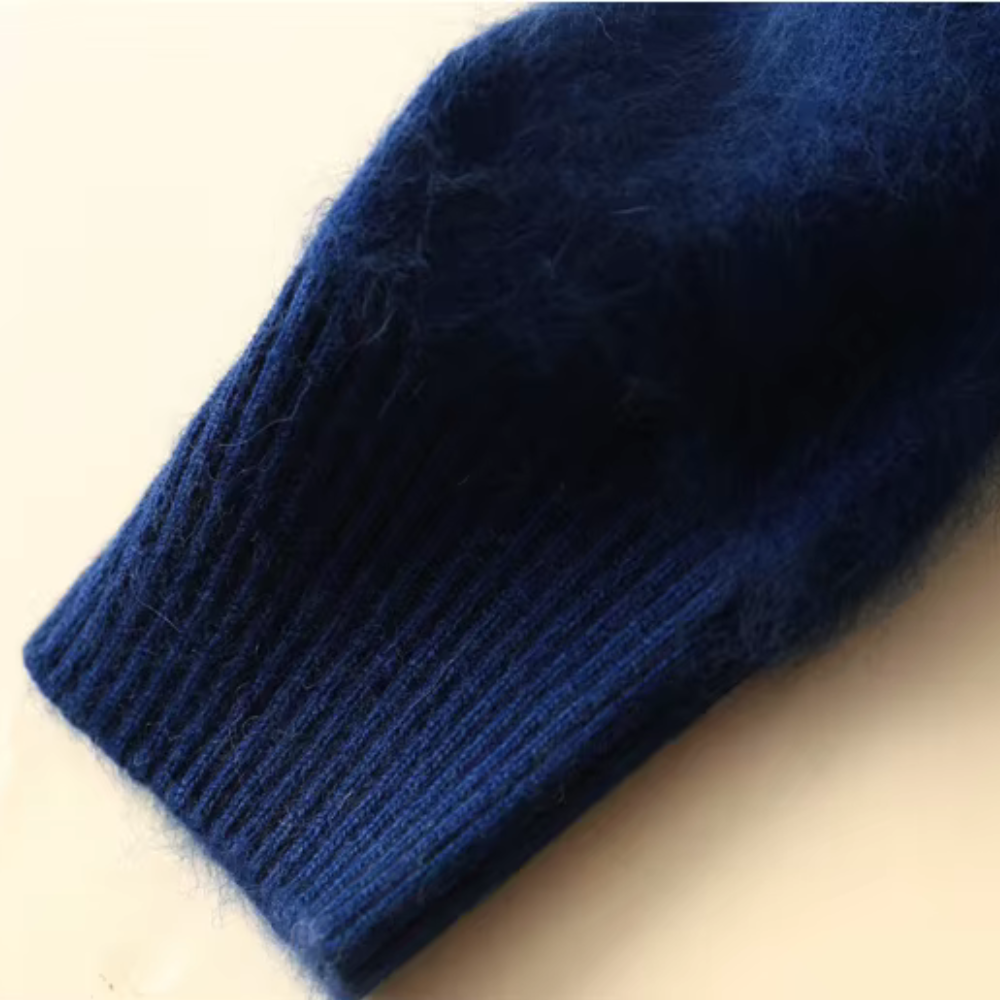 Clara Cardigan de Vison Doux et Luxueux