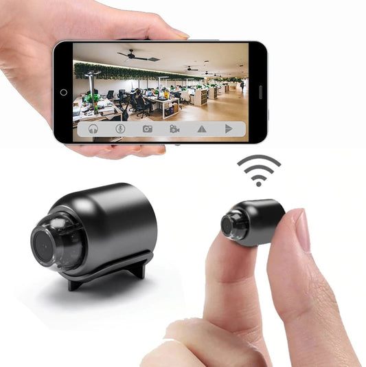 Auralis – Miniature Wireless Indoor Security Camera with Night Vision