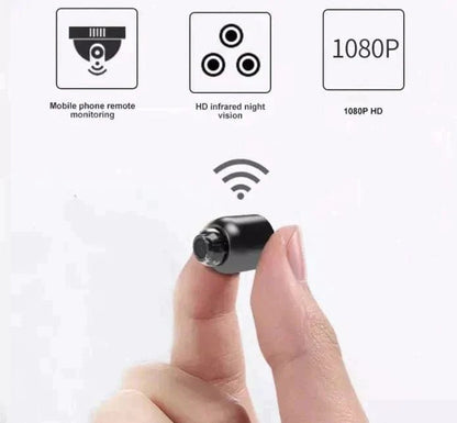 Auralis – Miniature Wireless Indoor Security Camera with Night Vision