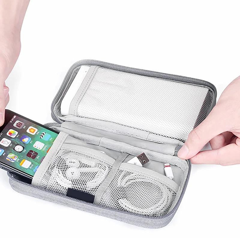 Cordelia – Pochette de Voyage Unisexe pour Câbles et Chargeurs