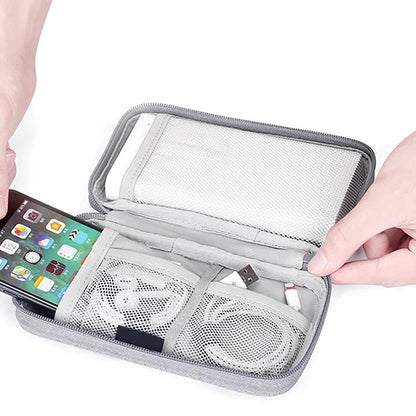 Cordelia – Pochette de Voyage Unisexe pour Câbles et Chargeurs