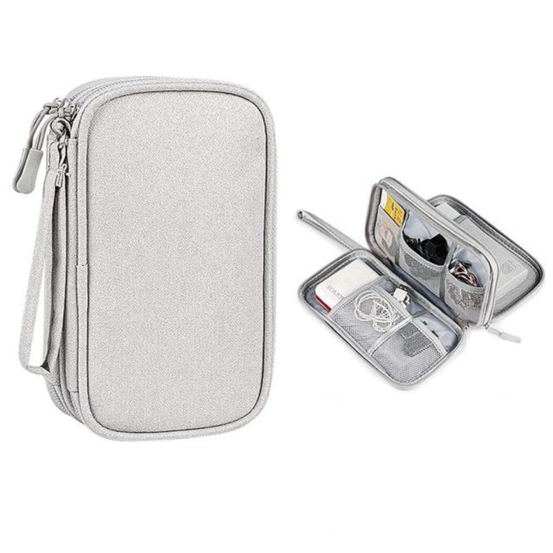 Cordelia – Pochette de Voyage Unisexe pour Câbles et Chargeurs