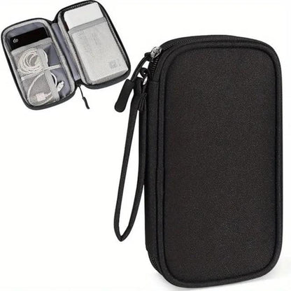 Cordelia – Pochette de Voyage Unisexe pour Câbles et Chargeurs
