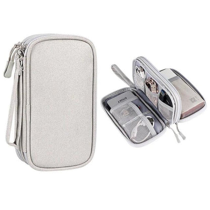 Cordelia – Pochette de Voyage Unisexe pour Câbles et Chargeurs