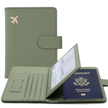 Globetrek – Portefeuille de Voyage Multifonction pour Passeport et Cartes