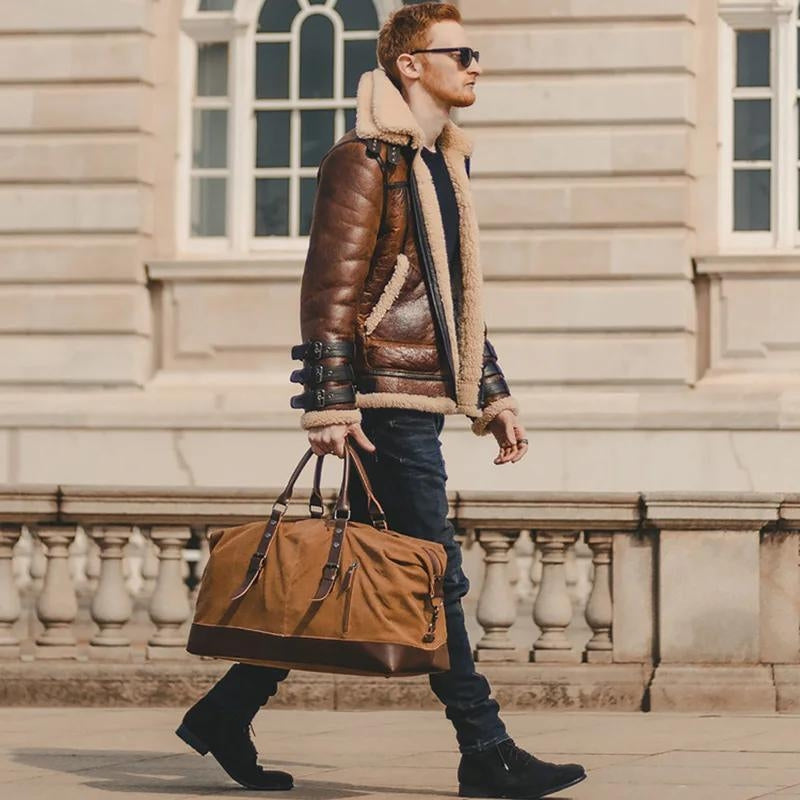 Orion – Sac de Voyage en Canvas Chic et Sophistiqué