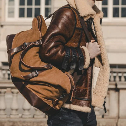Orion – Sac de Voyage en Canvas Chic et Sophistiqué