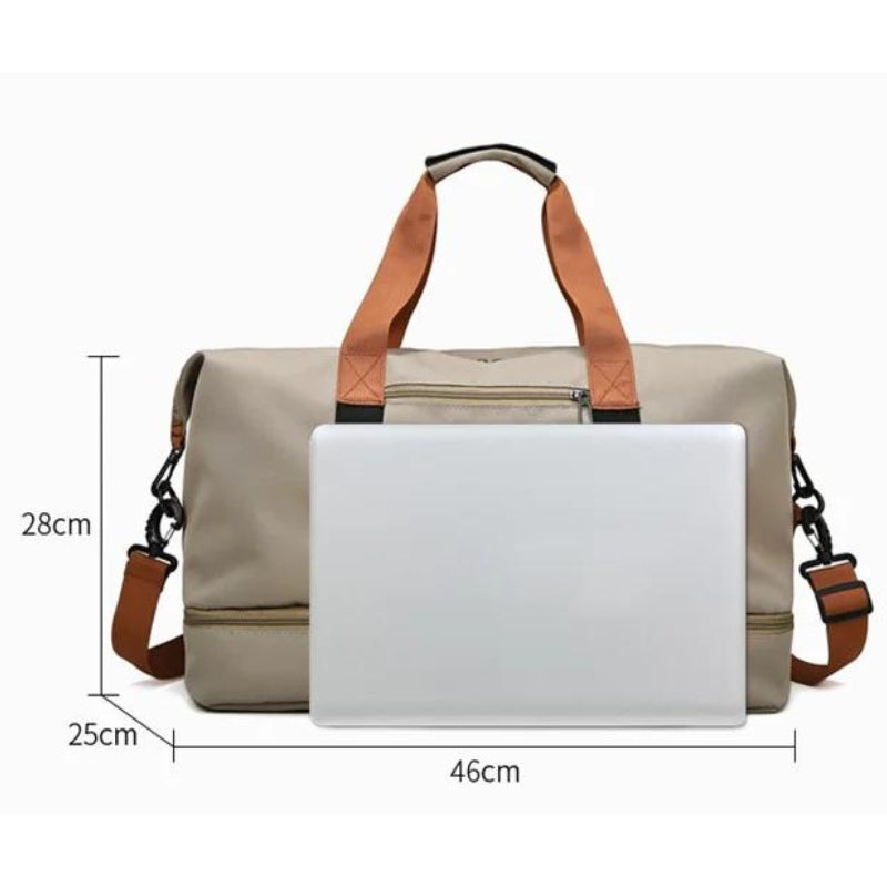 Vayden – Unisex Travel Bag with Shoe Compartment and Multiple Pockets