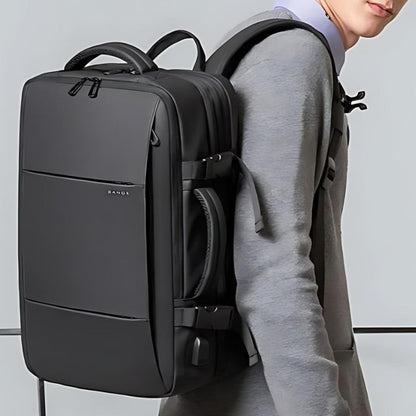VoyagePro – Expandable Travel Backpack with USB Port and Laptop Compartment