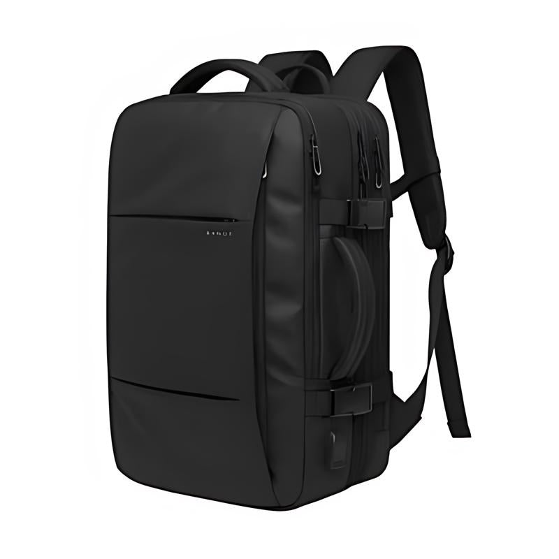VoyagePro – Expandable Travel Backpack with USB Port and Laptop Compartment