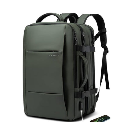 VoyagePro – Expandable Travel Backpack with USB Port and Laptop Compartment