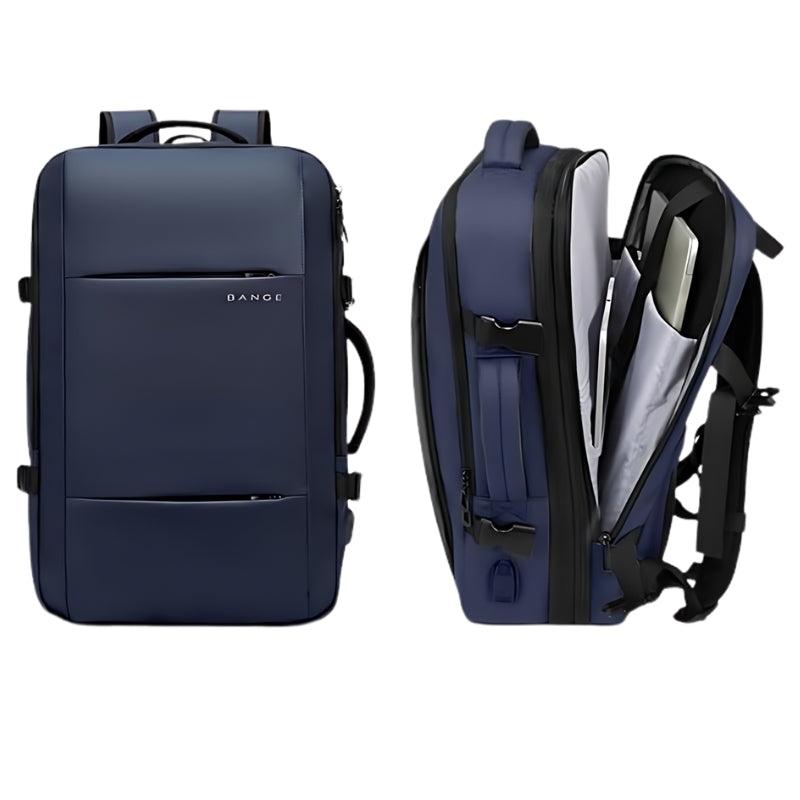 VoyagePro – Expandable Travel Backpack with USB Port and Laptop Compartment