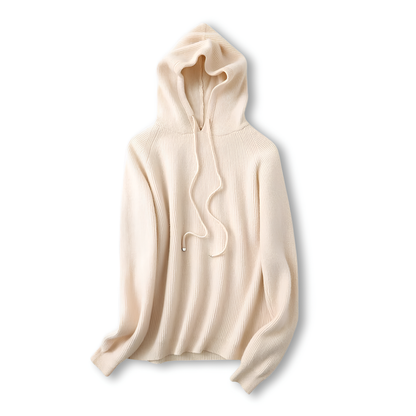Classic Cashmere & Wool Hoodie Sweatshirt Sophie