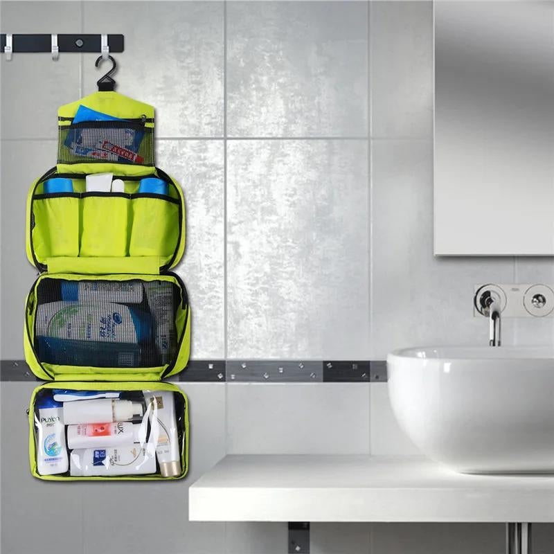 Velora – Waterproof and Hangable Men's Travel Toiletry Bag