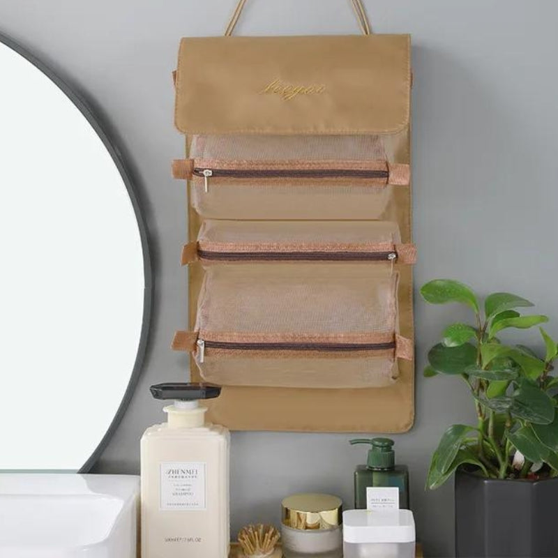 Nomadea – Foldable and Hangable Travel Toiletry Bag