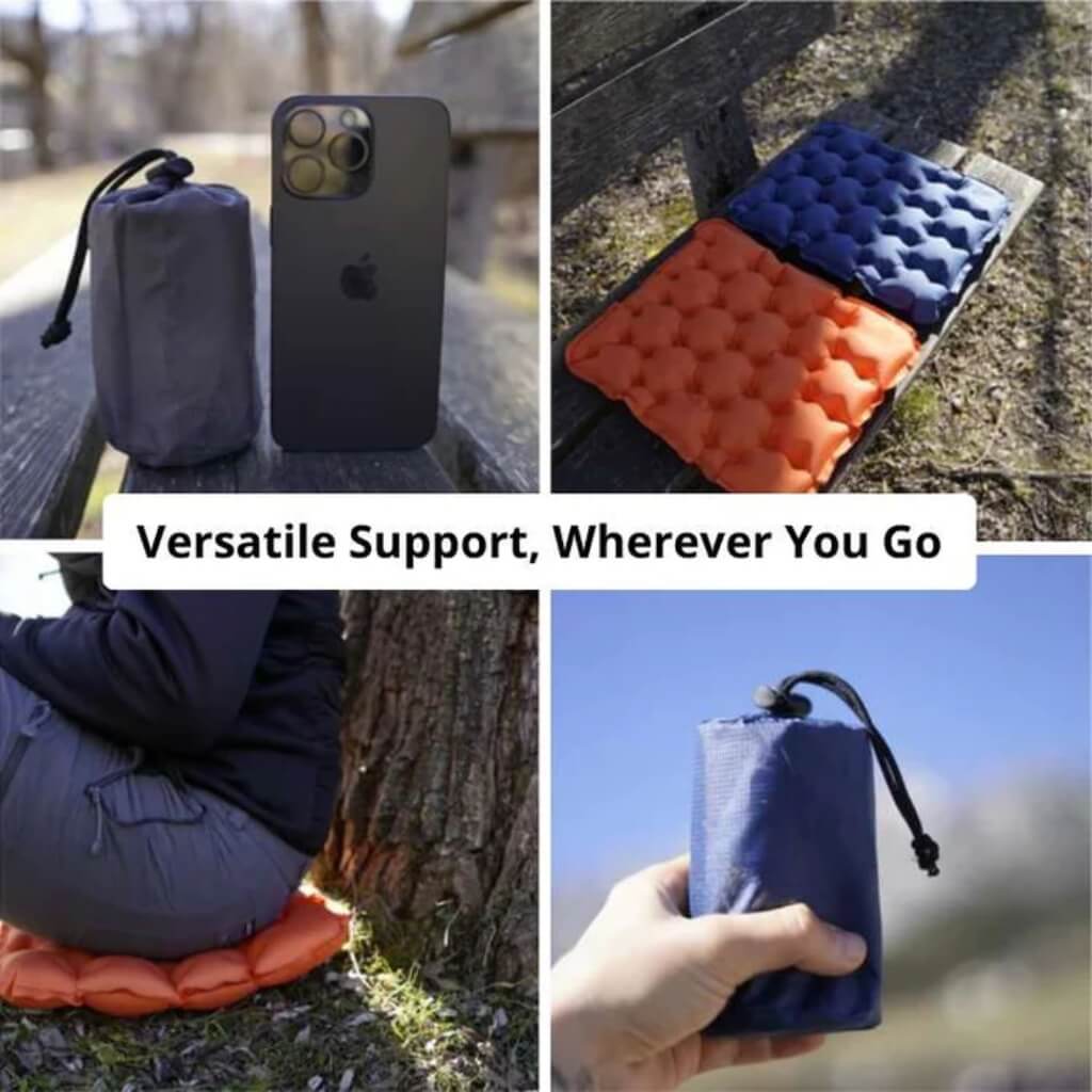 CushMate – Ultra-Light Waterproof Seat Cushion for Adventures
