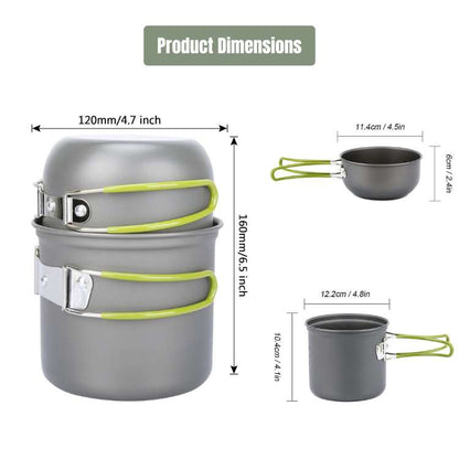 Mistral – Ultra-Light Portable Camping Cookware Set