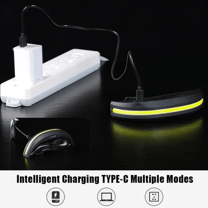 LumiGo – Wide-Angle Rechargeable Adventure Headlamp